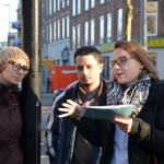 Junior researchers, Alba Angelucci, Lajos Boros and Anouk Tersteeg. © Melissa Lee & Utrecht University. All rights reserved.