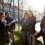 Introduction of case study area in Rotterdam by junior researcher Anouk Tersteeg. © Melissa Lee & Utrecht University. All rights reserved.