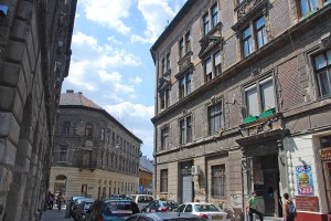 Street view in Józsefváros. © Zoltán Kovács