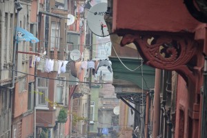 Tarlabaşı, a neighbourhood in the Beyoğlu district was declared a regeneration area by the government in 2006. © 2014 Melissa Lee/Utrecht University. All rights reserved.
