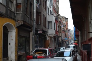 Tarlabaşı, a neighbourhood in the Beyoğlu district was declared a regeneration area by the government in 2006. © 2014 Melissa Lee/Utrecht University. All rights reserved.