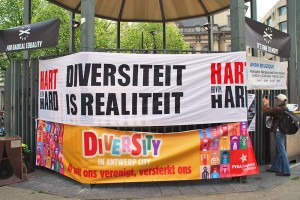 Manifestation: Diversity is Reality, Antwerp. © 2015 Arne Saeys & Utrecht University. All rights reserved.